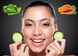 foods to get glowing skin healthbeautybee